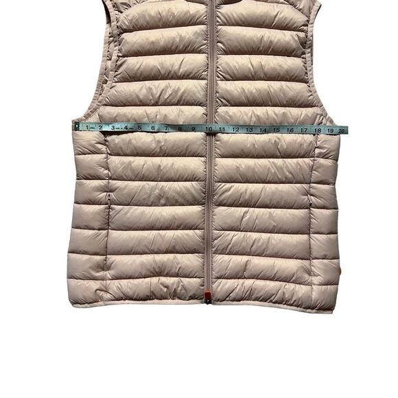 Save The Duck Plumtech Women's Blush Ultra Light Puffer Jacket Vest Size XL NWT - Picture 3 of 6